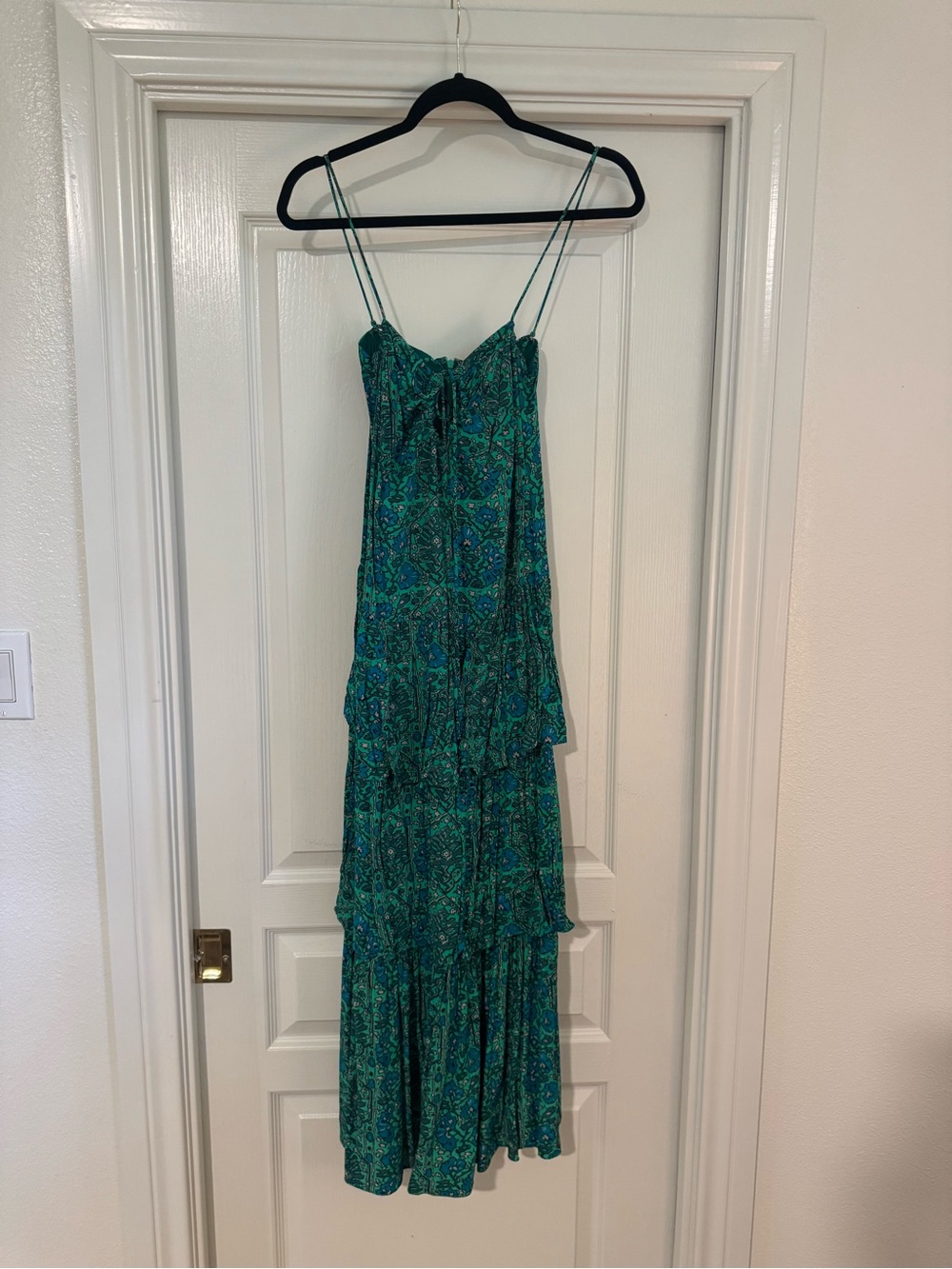 Rhode Alber Dress in Ivy Flora, SZ 6, $595 Retail.